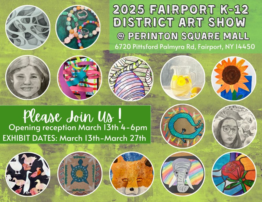 The Fairport Student Art Show Returns for 2025